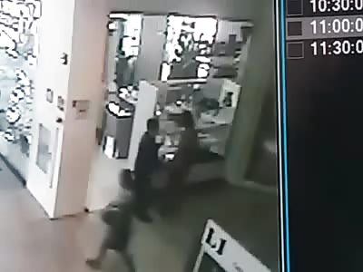 Dead police in store