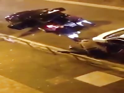 In France Police officers beat and shoot person in A