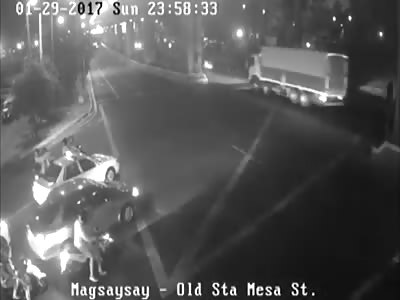 Motorcycle rider suffers serious accident