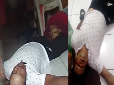 Man takes shot and sighed the last seconds of life