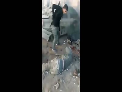 Terrorist attack on syria 14 secunds 