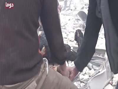 Terrible scenario of attack by Russian fighters