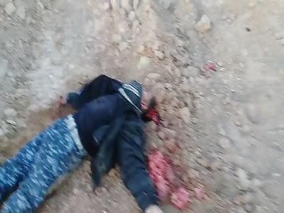 Despair of soldiers seeing Iraqi army dead