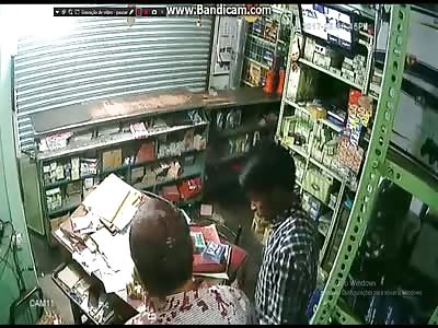 Brutal murder with knife