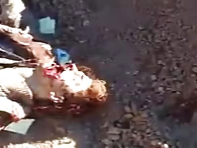 Daesh wrecked in Baghdad On the buried