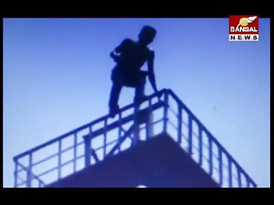 Man commits suicide from the top of a tower