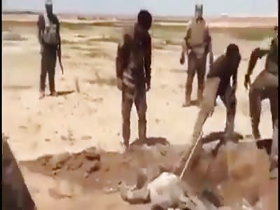 Abu azariel helps burial soldier corps