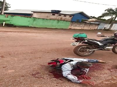 Biker shot and one dead