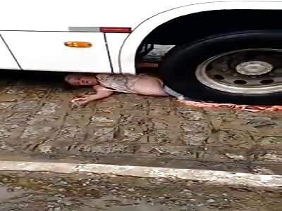 Horrible accident with old lady (She is still alive!!)