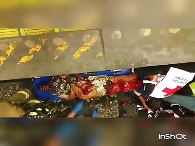 Suicide in line train