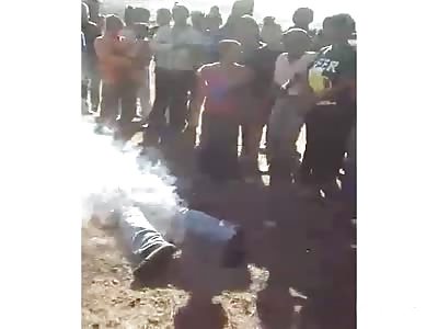 Thief agonizing And burning i live