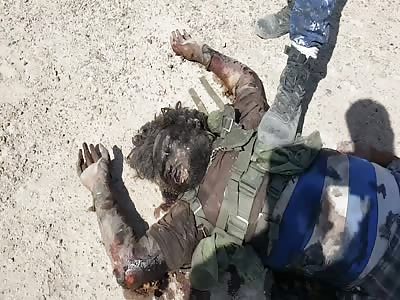 Rotten daesh soldier
