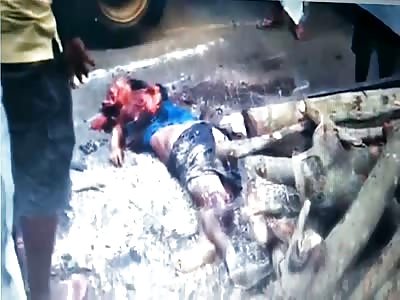 The dead man's death