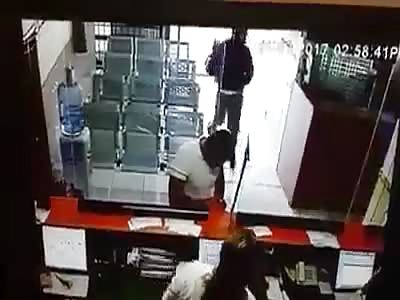 Two man being executed 