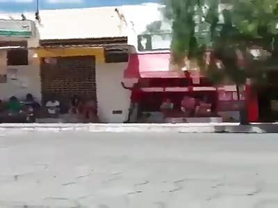 Accident with biker VERY CRAZY