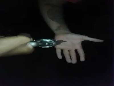 thief get shot on the hands