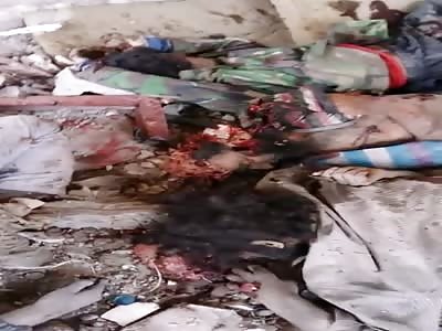 Daesh soldiers killed and very horrible