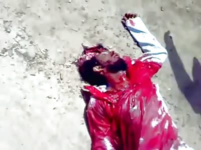 Four students were killed by stepping on the Qur'an