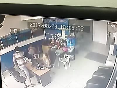 Man is shot dead in front of woman