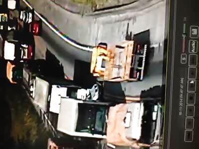 Shocking road accident 