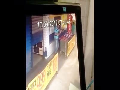 police officer murdered and has his weapon stolen