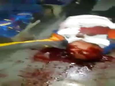 thief brutally beating