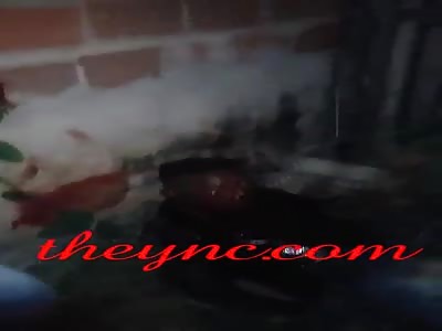 Man took several shots and dies of with much pain