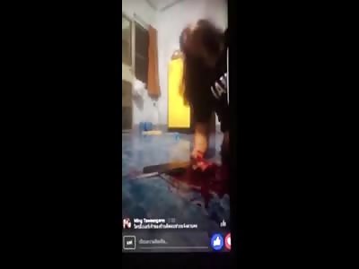 Facebook suicide attempt.