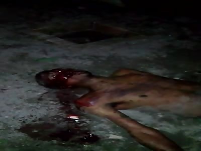 man was brutally beaten