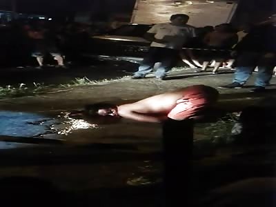 Bandit was murdered in sexy position