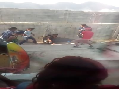  brutally beaten man He has broken bottles on his head.