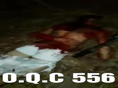 video shows a member of a rival gang brutally murdered