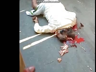 horrific accident with biker