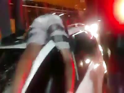 man runs over boy and runs away with body up