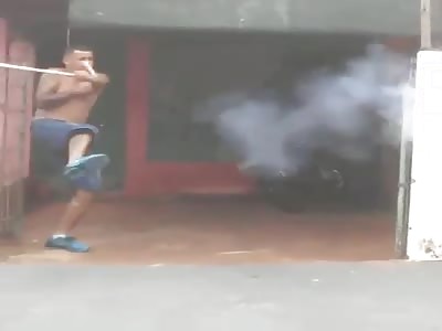 man get shot by police 