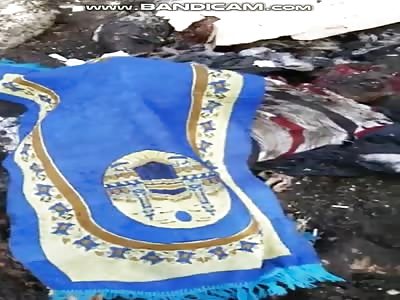 HORRIFIC  attack car bomb in syria 