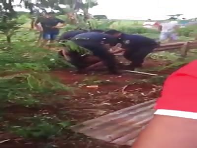 rapist beaten by police 