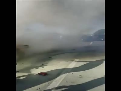 Burning Car, Some Lived, Some Died (NEW FOOTAGE)