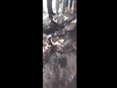 Footage of Dead ISIS Soldiers