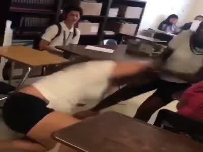 a couple of women fighting