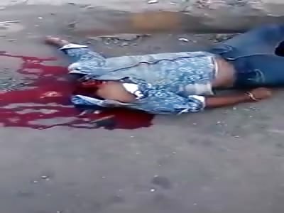 Brutal Bike Accident â€“ Biker Decapitated In India 