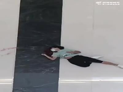 Aftermath of Suicide in Guangzhou Plaza Mall