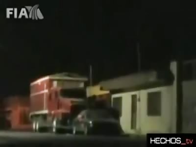 Mexico Federal police shootout with Los Zetas