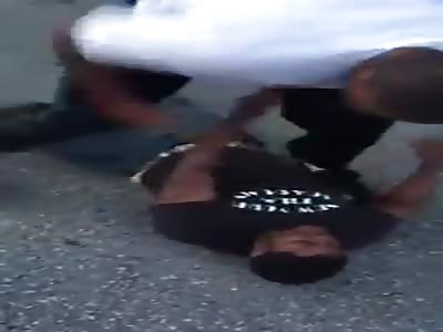 GUY ALMOST KILLS ANOTHER GUY FIGHT