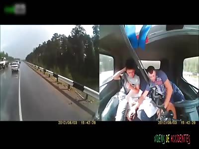 CAR ACCIDENTS CAMERA INSIDE CAR