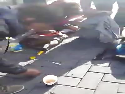 Drug addicts on the berlin street