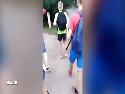 When a girl freak out