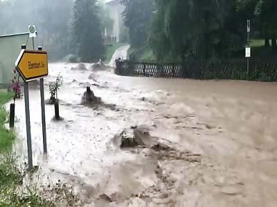 Storm in Vogtland Germany 2