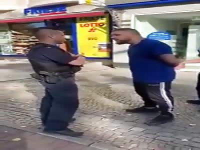 German rapper Fler insulted police officers