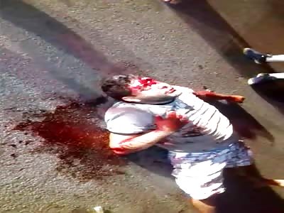 Man Drives Into a Truck 